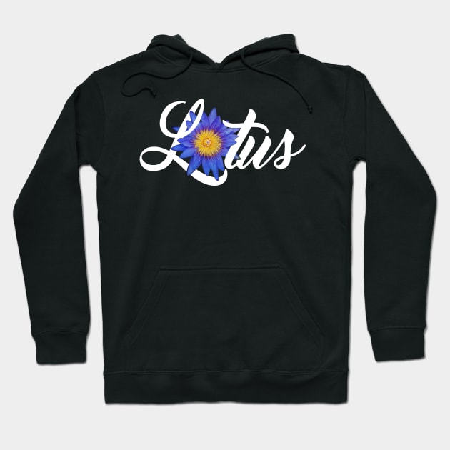 Blue Lotus Hoodie by Bajingseng